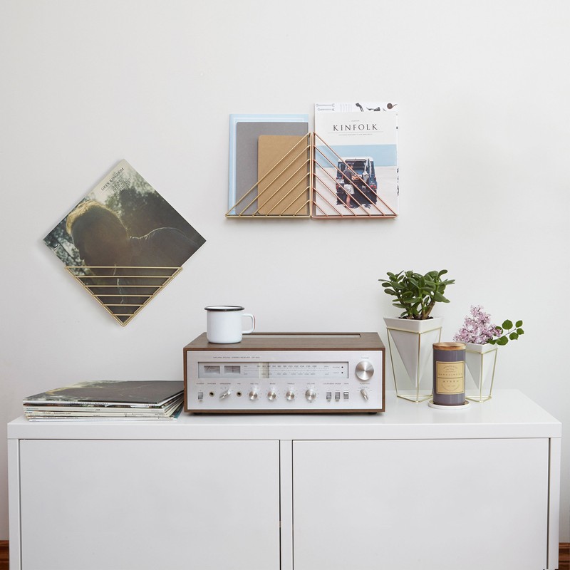 Umbra 1004460-880 Strum Wall Shelf, Metal, Copper