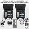 Lekufee Waterproof Hard Case Compatible with DJI Air 3S/3 Drone/Fly