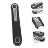 KONTONTY Hexagonal Wrench Set 8pc Folding Key Tool Kit Home