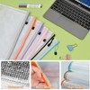 Plastic Wallets,A4 File Folder Zip Lock Bags,Zipped Pockets,12 Pcs Document