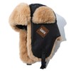 Clakllie Men's Trapper Trooper Hats Pilot Russian Hats Ushanka Eskimo