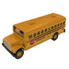 KiNSFUN Classic Mini School Bus 2.5 Inches Die Cast Metal