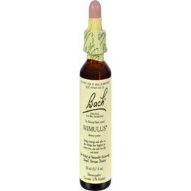 Bach Original Flower Remedies, Mimulus - Face Your Fears - Natural Homeopathic Flower Essence for Emotional Balance - Vegan, Gluten Free, Sugar Free - 20mL Dropper