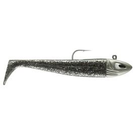Cormoran Seacor Sea Shad Black/Silver Glitter 15 cm 80 g Sea Shad Sea Shad Sea Shad Bait Fishing Bait Norway Bait Cod Bait Sea Bait