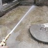 PLG Heavy Duty Brass Adjustable Garden Hose Nozzle & Hose