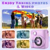 Instant Print Camera, Kids Camera Digital Camera 1080P HD Photo