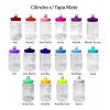 Dulcero Tarro Cilindro 50 Pzas Bolos Fiesta Transparente 1 L