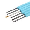Zerodis 6 in 1 Blue Double-sided Solder Assist Disassembly Tool,