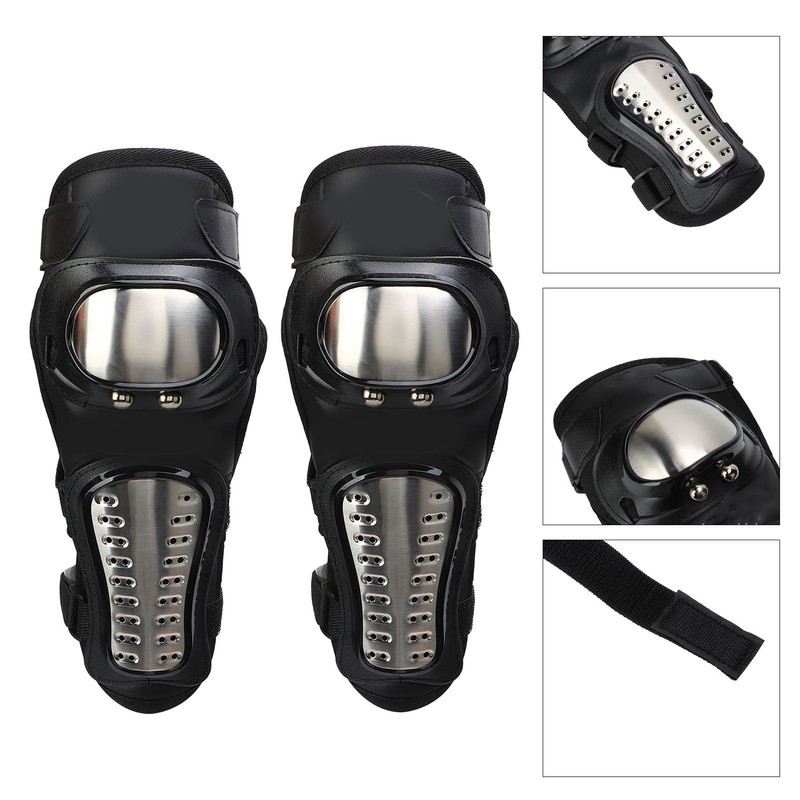 1 Pair Motorcycle Elbow Guards Adjustable 90 Degree Bend Prevent
