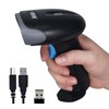 Rabitpos 1D 2D QR Barcode Scanner Wireless, Handheld Cordless Bar