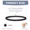 LOCCY Crystal Bracelet for Womens, 4mm Natural Stone Bracelet Stretch