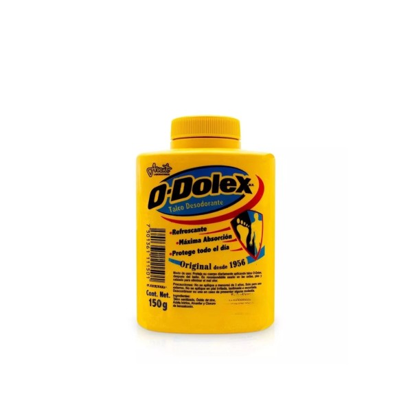 ODOLEX ORIGINAL YELLOW DEODORANT TALC 150 GR
