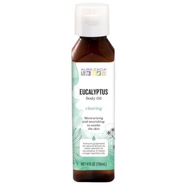 Aura Cacia Body Oil, Clearing Eucalyptus, 4 Fluid Ounce