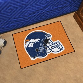 Fanmats Denver Broncos 20x30 Starter Rug