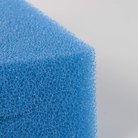 LTWHOME Compatible Replacement Coarse Foam Filter Sponge Fit for Oase Biotec 5/10/30, Blue (Pack of 3)