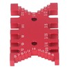 Dovetail Jig Tenon Caliper Aluminum Metric Imperial Scale Card Measuring