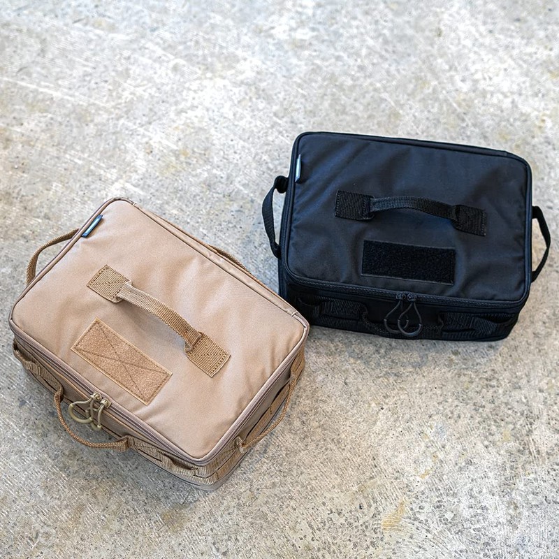 WHATNOT SC-01-BK Soft Container Camping Gear Storage Case, Black