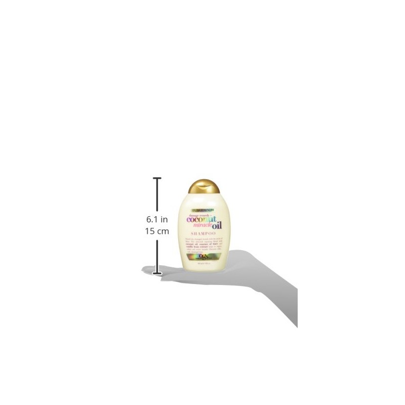 Ogx Shampoo Coconut Miracle Oil 13 Ounce X-Strength (385ml) (2
