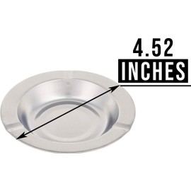 Metal Ashtray - Cigar Ash Tray - Stainless Ashtrays Outdoor