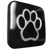 Paw Hitch Cover Plug Insert Fits 1.25" Receivers