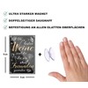 schilderkreis24 - Funny Wine Saying Magnet "Die besten Weine Freunden"