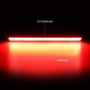 DNA MOTORING 3BL-GMCD15-3D-LED-RD Red Lens 3D LED High Mount 3rd
