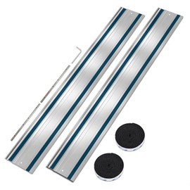 194368-5 110in Track Saw Guide Rail for Makita Track Saw, 55" x 2 Guide Rail with Connector for Makita 194368-5 Guide Rail,Perfect for Makita Plunge Saw XPS01 XPS02 SP6000J, 2 Year Warranty