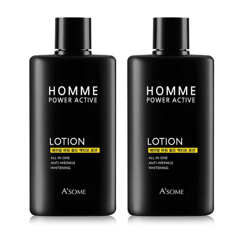 Asome men's cosmetics 200ml 2 large capacity men's cosmetics skin