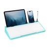 LOUKIN Glass Desktop Whiteboard, 15.3" x 5.6" Dry Erase Desk