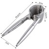 KADAX Nutcracker for Walnuts, Hazelnuts, Almonds, Pistachios, Metal Nut Tongs,