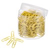 MECCANIXITY Paper Clips Small Size 1.1 Inch Vinyl Coated to