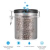 1.5L 304 Stainless Steel Airtight Coffee Beans Container Storage Canister