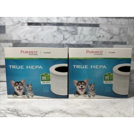 Purmed 2 -Pack Purmed PH 5110 Replacement Filter for Levoit Air Purifier Core Mini