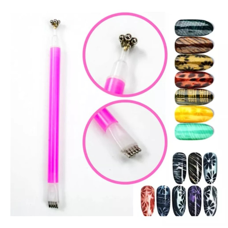 DANYBELLA MODA Y BELLEZA 3 Piezas Imanes Diseño Figuras Efecto