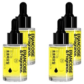Franceoise Organic Jojoba Oil Gold, 30ml, 4 pieces / 프랑스와즈 유기농 호호바오일 골드, 30ml, 4개