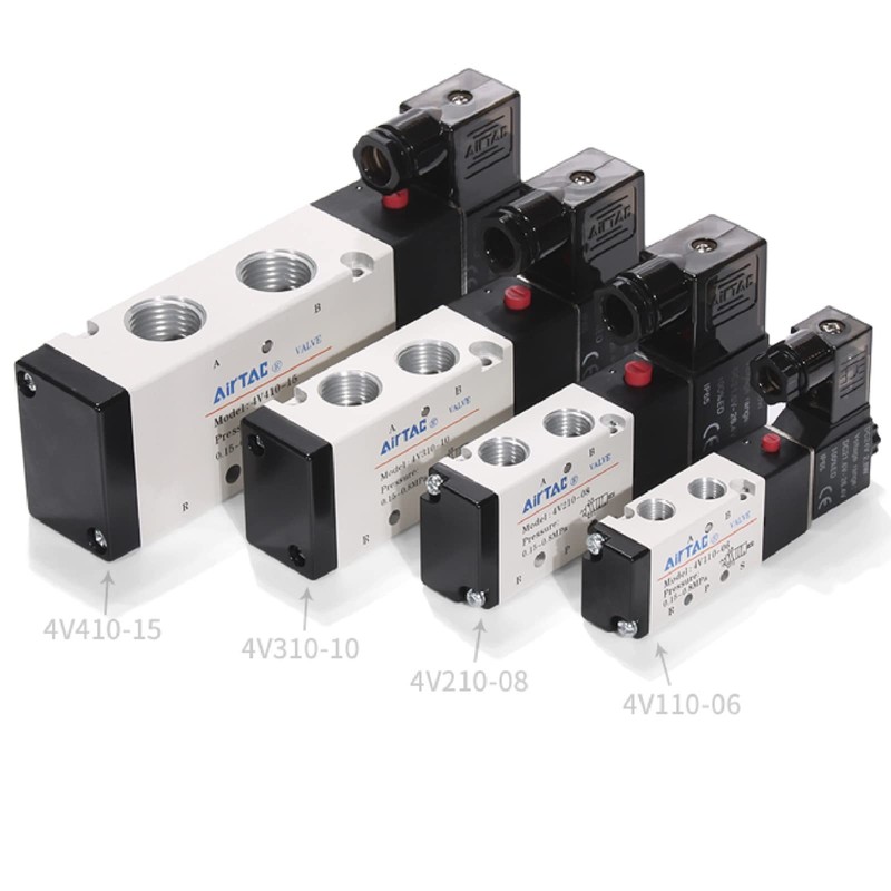 Solenoid Valve DC24V AirTAC 4V210-08 1/4"PT Pneumatic Air 2 Position
