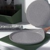 Flat Bottomed Pancake Pan Grey Aluminum Alloy Cooking Pan Non