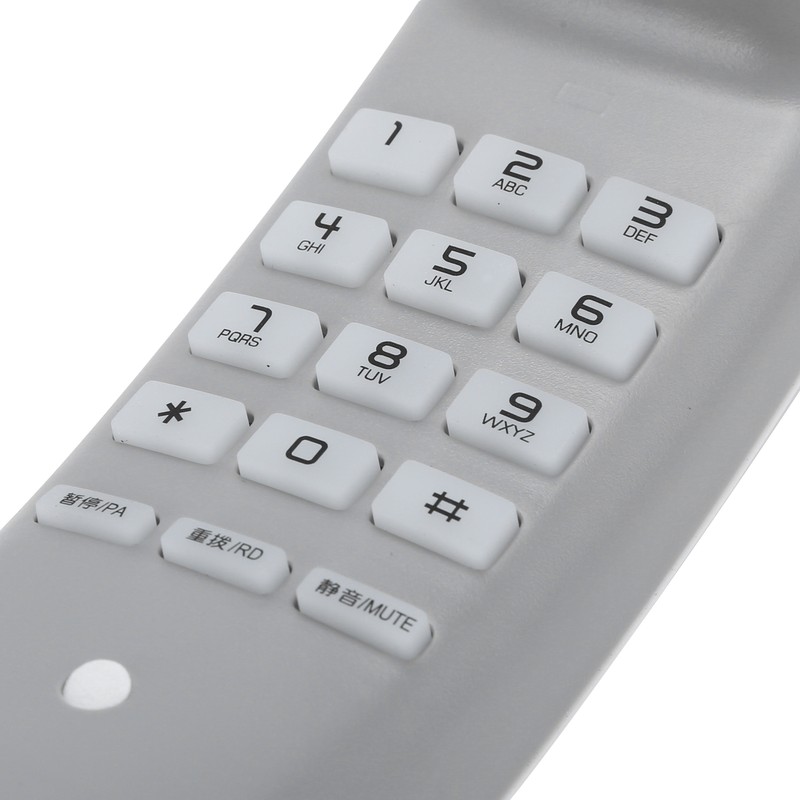 Upgrade A061 White Table Wall Mounting Extension Telephone No Disturbing