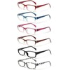 SIGVAN 6 Pack Ladies Reading Glasses for Women Blue Light