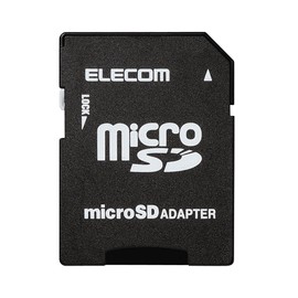 エレコム(ELECOM) ELECOM microSDメモリ 変換アダプタ MF-ADSD002