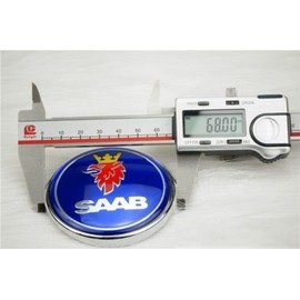 2.5" 68mm Blue Front Hood Emblem Badge