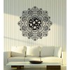 WallStickers4ever Vinyl Wall Decal Mandala Circle Floral Ornament Meditation Stickers