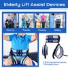 Mibcocny Adjustable Gait Belts for Seniors with Handles, Gate Belts