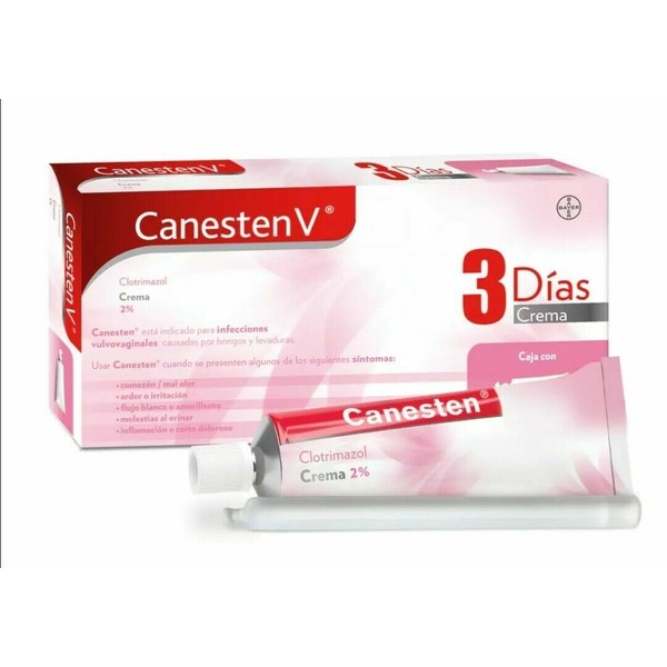 Canesten V Crema Cream Vaginal Infect Antifungal Treatment 3 Days FAST SHIPPING!