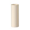 B&P Lamp® 4" Ht., Ivory Color, Plain Candle Covers, Standard