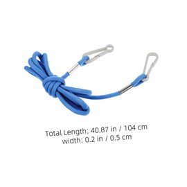 FOMIYES 3pcs Glove Clips Lanyard for Reusable Nylon Lost Connector for Winter Sports for Skiing and Outdoor Activities