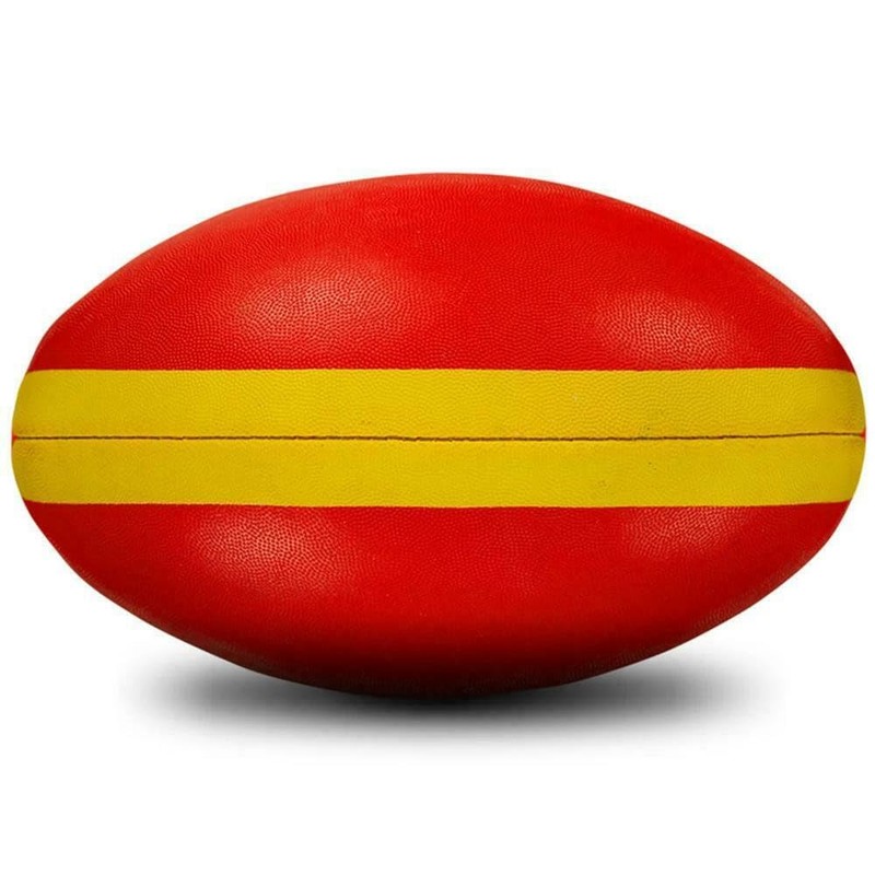 Sherrin Precision Synthetic Football, Red, Size 3