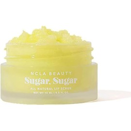 NCLA - Exfoliante natural para labios de azúcar, piña, 15 mililitros