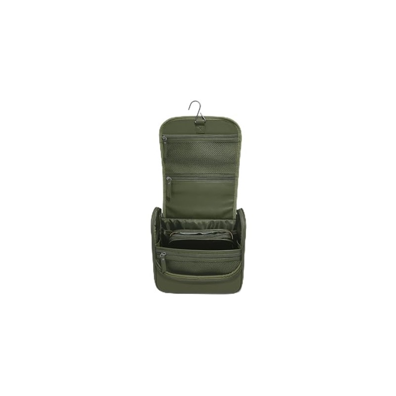 Stackers Green Canvas Hanging Washbag