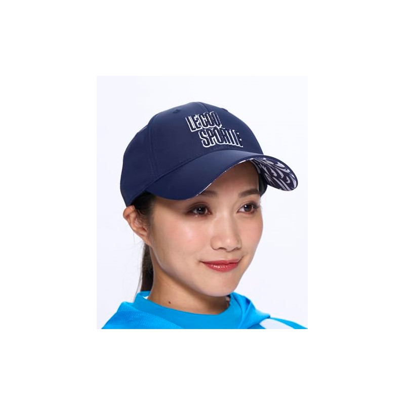 Coq Sportif LG5SCP05L Women's Cooling Cap Rooster Pattern, Summer, Golf,